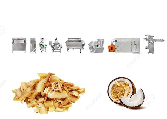 Porcellana Chip automatici della noce di cocco che fanno macchina, fiocchi della noce di cocco che fanno macchina fornitore
