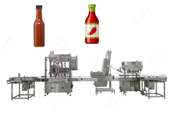 Porcellana Macchina Chili Paste Filling Line di Min Industrial Chili Sauce Filling di 20 bottiglie fornitore